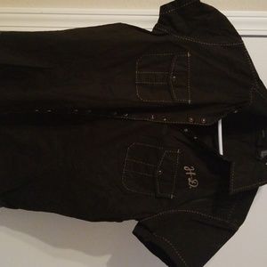 HARLEY-DAVIDSON snap button up shirt